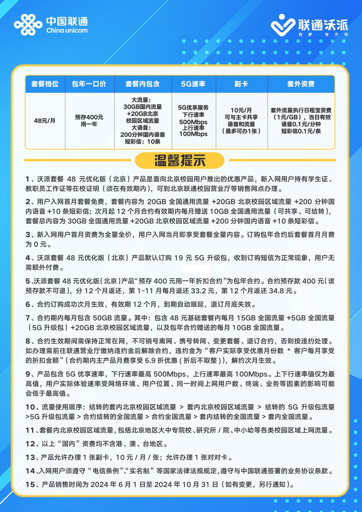 北京聯(lián)通最新活動(dòng)，暢享無限精彩優(yōu)惠！
